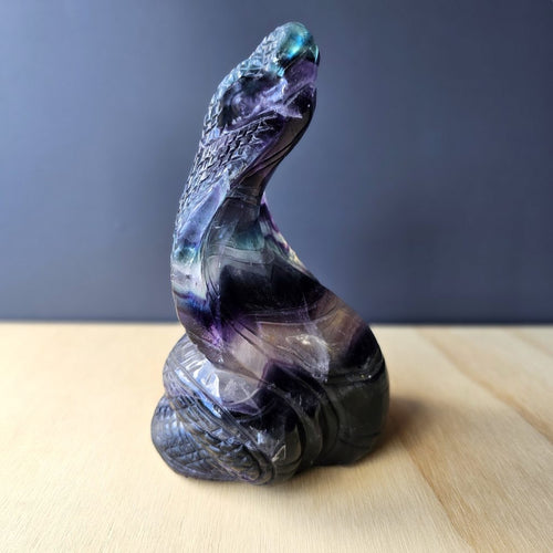 Rainbow Fluorite Cobra | Serpent Of The Spectrum