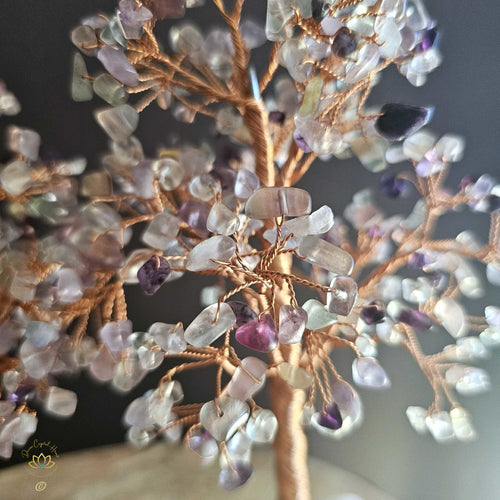 Rainbow Fluorite Crystal Tree | Clarity