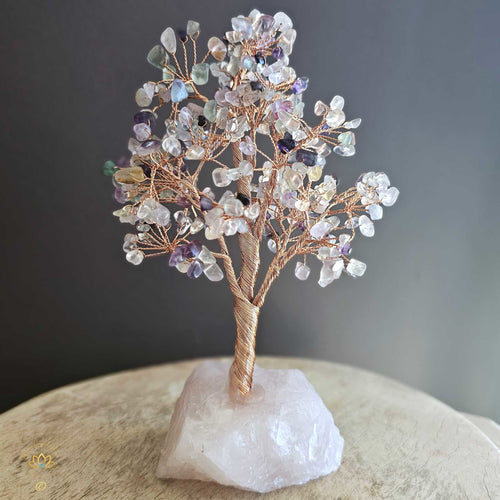 Rainbow Fluorite Crystal Tree | Clarity