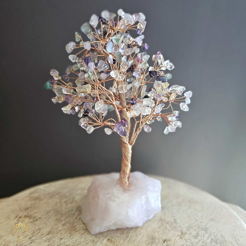 Rainbow Fluorite Crystal Tree | Clarity