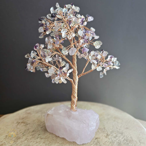 Rainbow Fluorite Crystal Tree | Clarity