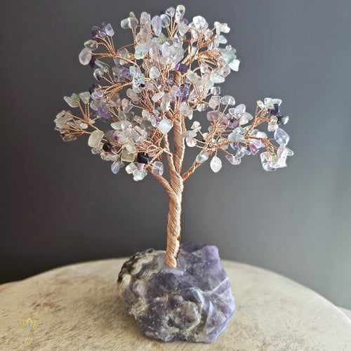 Rainbow Fluorite Crystal Tree | Clarity & Relaxation