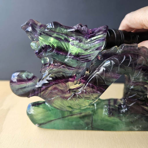 Rainbow Fluorite | Dragon 1.2kgs