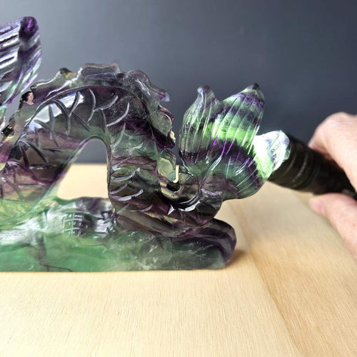 Rainbow Fluorite | Dragon 1.2kgs