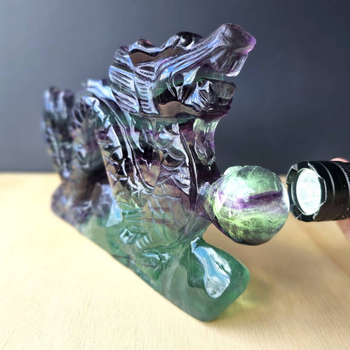 Rainbow Fluorite | Dragon 1.2kgs
