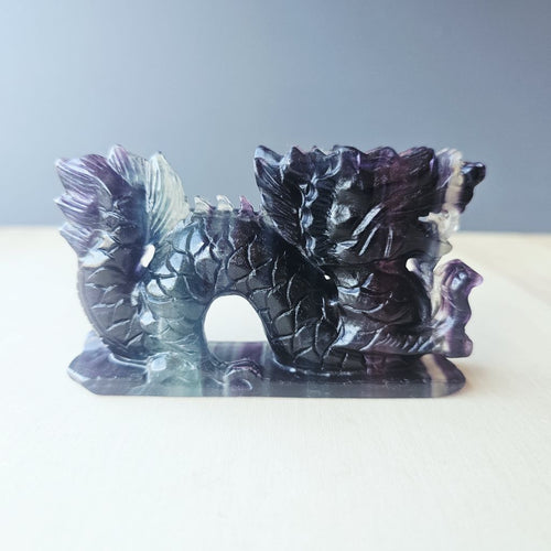 Rainbow Fluorite Dragon | 267gms