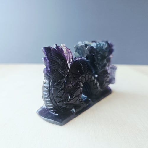 Rainbow Fluorite Dragon | 271gms