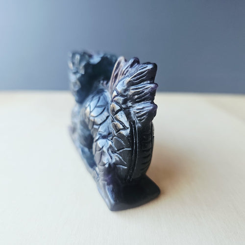 Rainbow Fluorite Dragon | 271gms