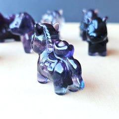 Rainbow Fluorite Horse | The Prosperity Keeper