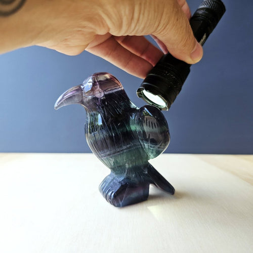 Rainbow Fluorite Hummingbird | Rainbow Flight