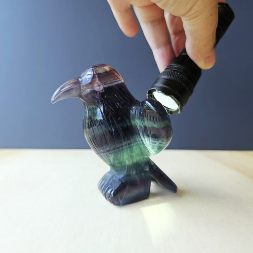 Rainbow Fluorite Hummingbird | Rainbow Flight