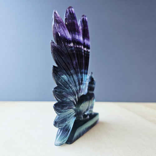Rainbow Fluorite Nine Tail Fox | Rainbow Evolution