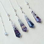 Rainbow Fluorite Pendulum | Intuitive Work