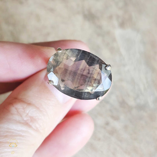 Rainbow Fluorite Ring | Heightened Flow