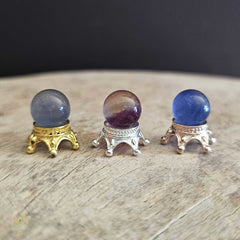 Rainbow Fluorite Tiny Spheres