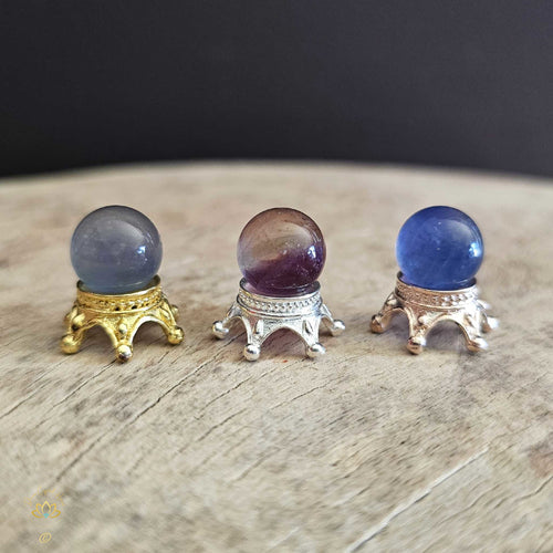 Rainbow Fluorite Tiny Spheres