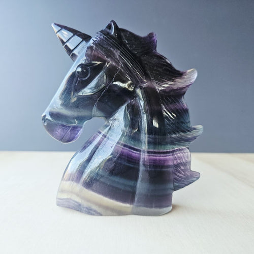 Rainbow Fluorite Unicorn | Enchanted Unicorn