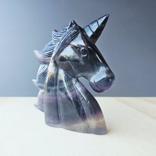 Rainbow Fluorite Unicorn | Enchanted Unicorn