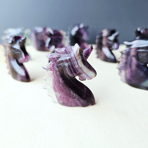Rainbow Fluorite Unicorn| Rainbow Unicorn Collective