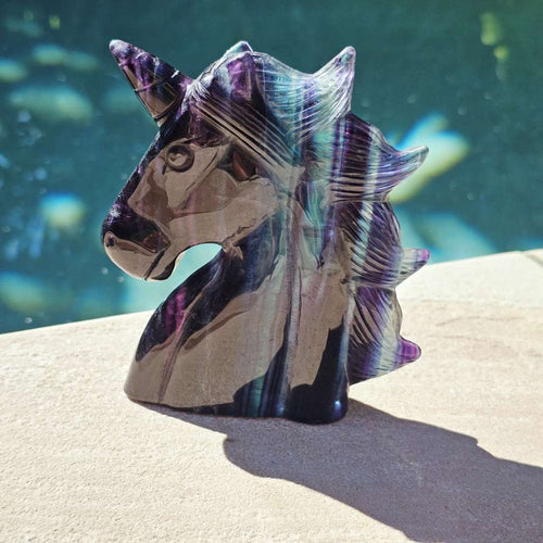 Rainbow Fluorite Unicorn | Starlight Unicorn