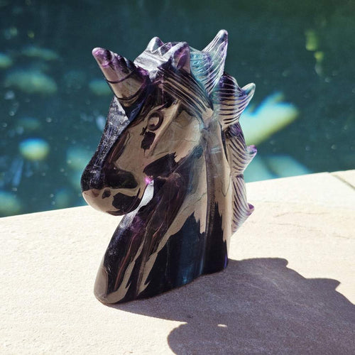 Rainbow Fluorite Unicorn | Starlight Unicorn