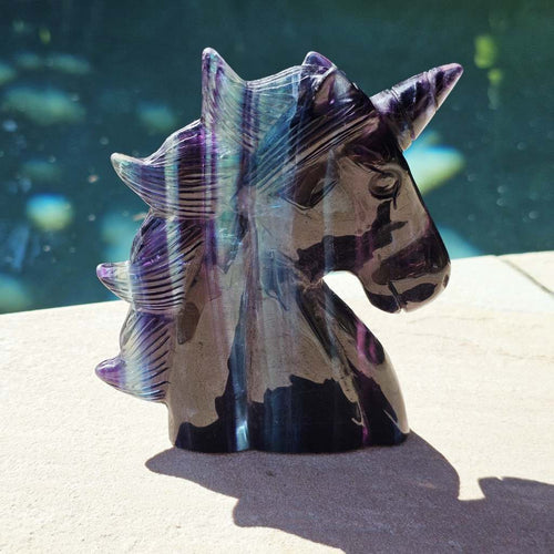 Rainbow Fluorite Unicorn | Starlight Unicorn