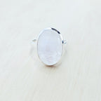 Rainbow Moonstone Ring | Rainbow Light Activation
