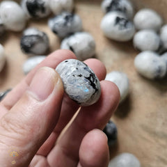 Rainbow Moonstone Tumbled Stones