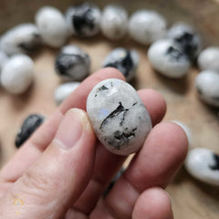 Rainbow Moonstone Tumbled Stones
