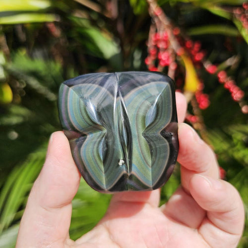 Rainbow Obsidian Butterfly | Rainbows Of Expansion