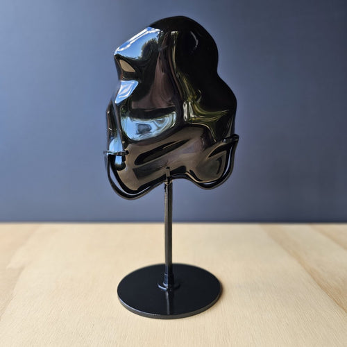 Rainbow Obsidian Freeform | With Custom Stand
