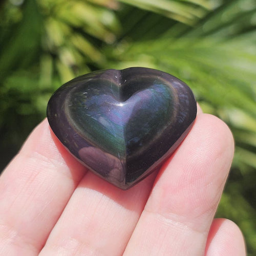 Rainbow Obsidian Hearts | Cosmic Pairing