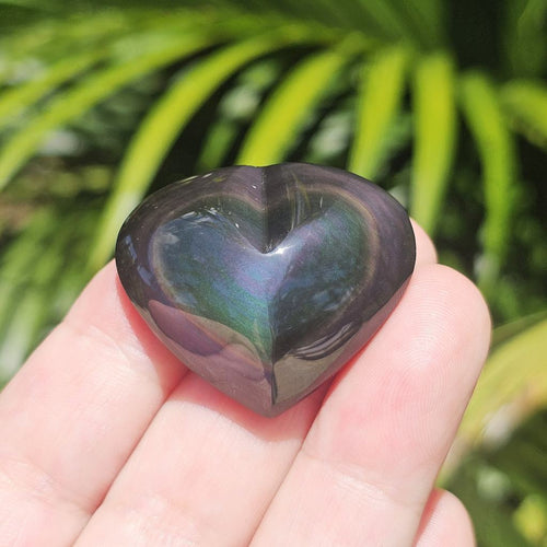 Rainbow Obsidian Hearts | Cosmic Pairing