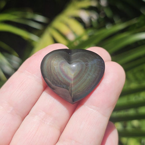Rainbow Obsidian Hearts | Cosmic Pairing