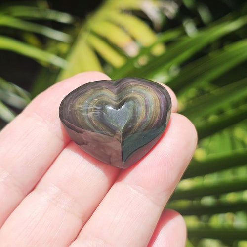 Rainbow Obsidian Hearts | Cosmic Pairing