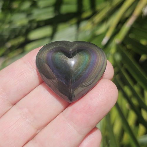 Rainbow Obsidian Hearts | Cosmic Pairing