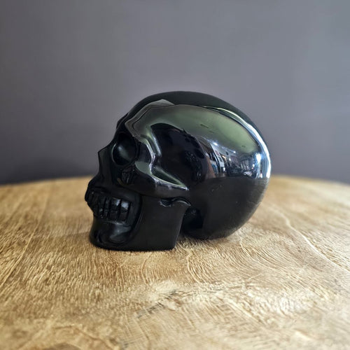 Rainbow Obsidian Skull | Rainbow Light Guardian