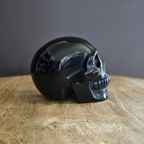 Rainbow Obsidian Skull | Rainbow Light Guardian