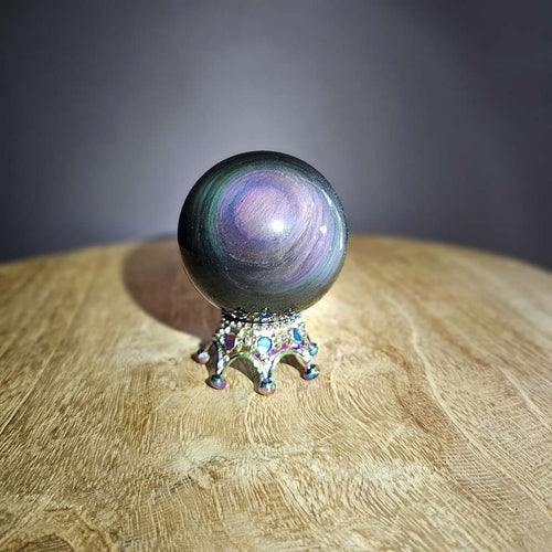 Rainbow Obsidian | Sphere 272gms