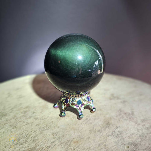 Rainbow Obsidian | Sphere 324gms