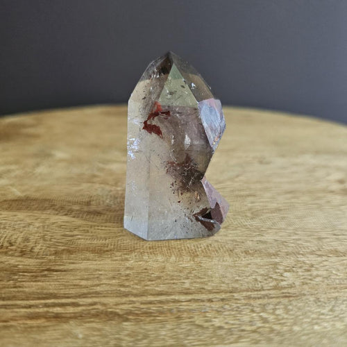 Red Hematite Inclusion Quartz | Generator 87gms