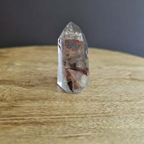 Red Hematite Inclusion Quartz | Generator 87gms