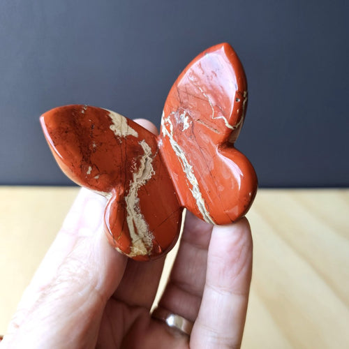 Red Jasper Butterfly | Earthfire Guardian