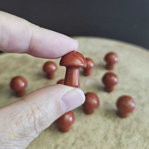 Red Jasper Mini Mushrooms