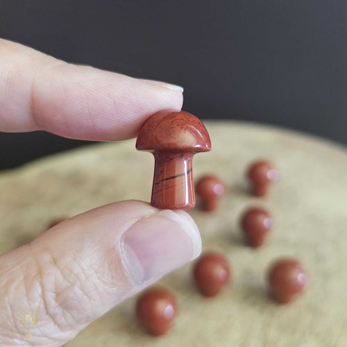 Red Jasper Mini Mushrooms