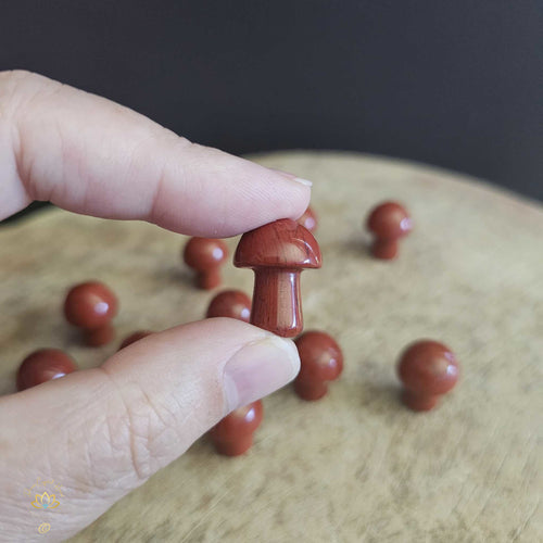 Red Jasper Mini Mushrooms