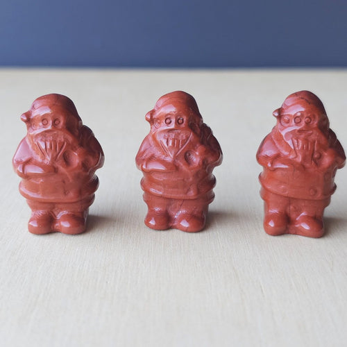 Red Jasper Santa Clause | Christmas Crystals