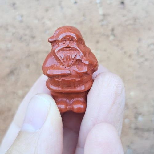 Red Jasper Santa Clause | Christmas Crystals