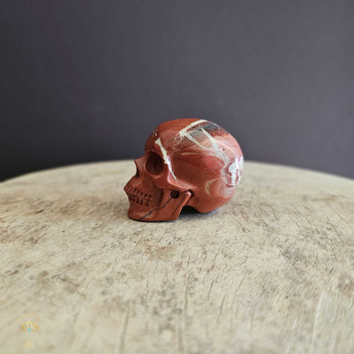 Red Jasper Skull | Protective Friend