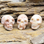Red Picasso Jasper (Network Stone) | Mini Skulls